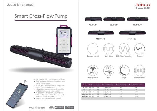 Jebao smart cross-flow pump