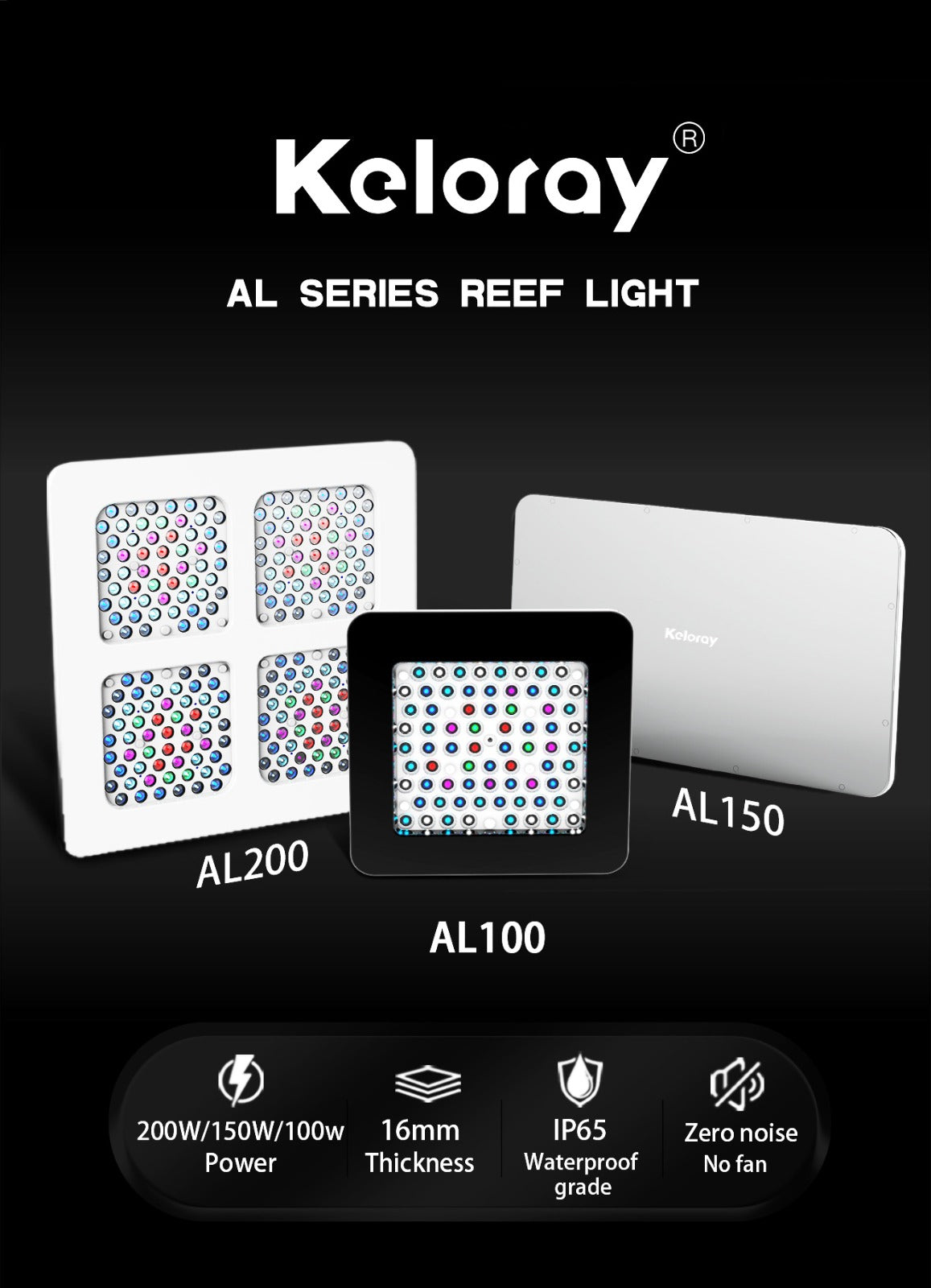 Keloray AL100 Black